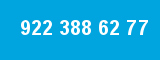 922 388 62 77 922 388 62 77